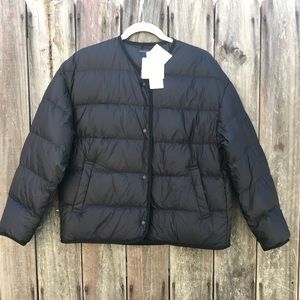 Women ultra light down oversized jacket